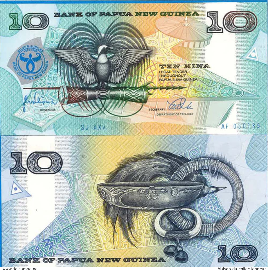 Billet De Banque Collection Papouasie Nouvelle Guinée - Pk N° 17 - 2 Kina - Papua Nuova Guinea