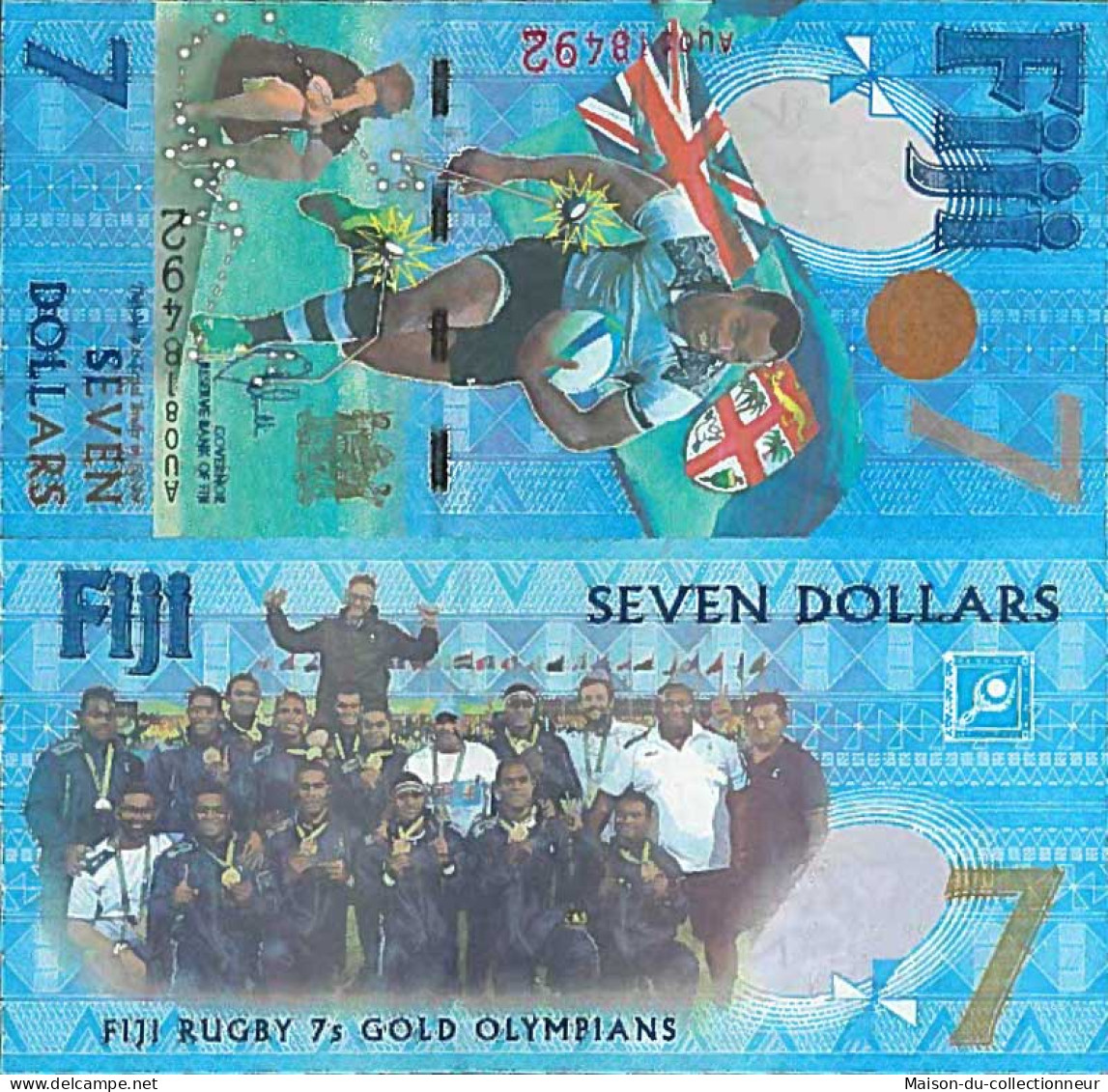 Billet De Banque Collection Fidji - PK N° 120 - 7 Dollars - Fiji