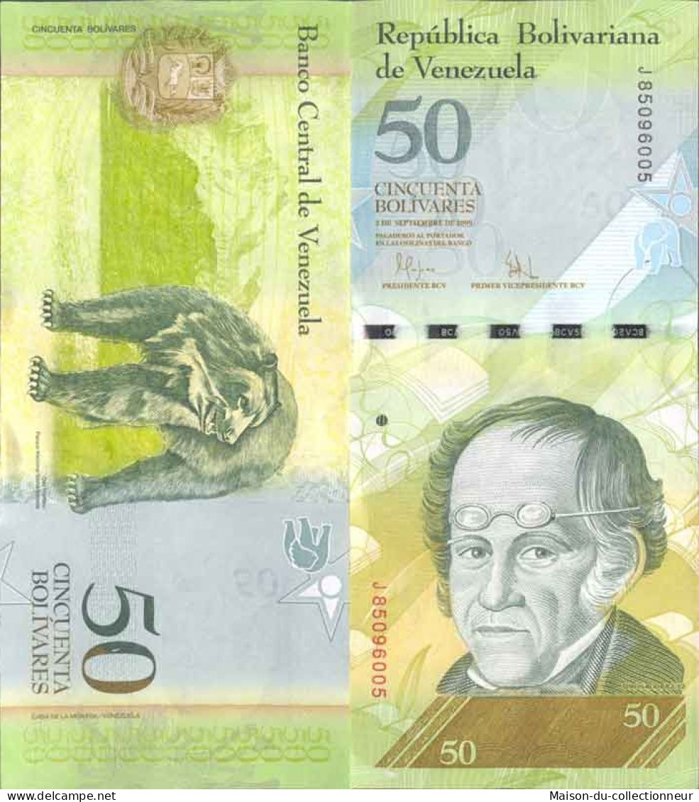 Billet De Banque Collection Venezuela - PK N° 92 - 50 Bolivares - Venezuela