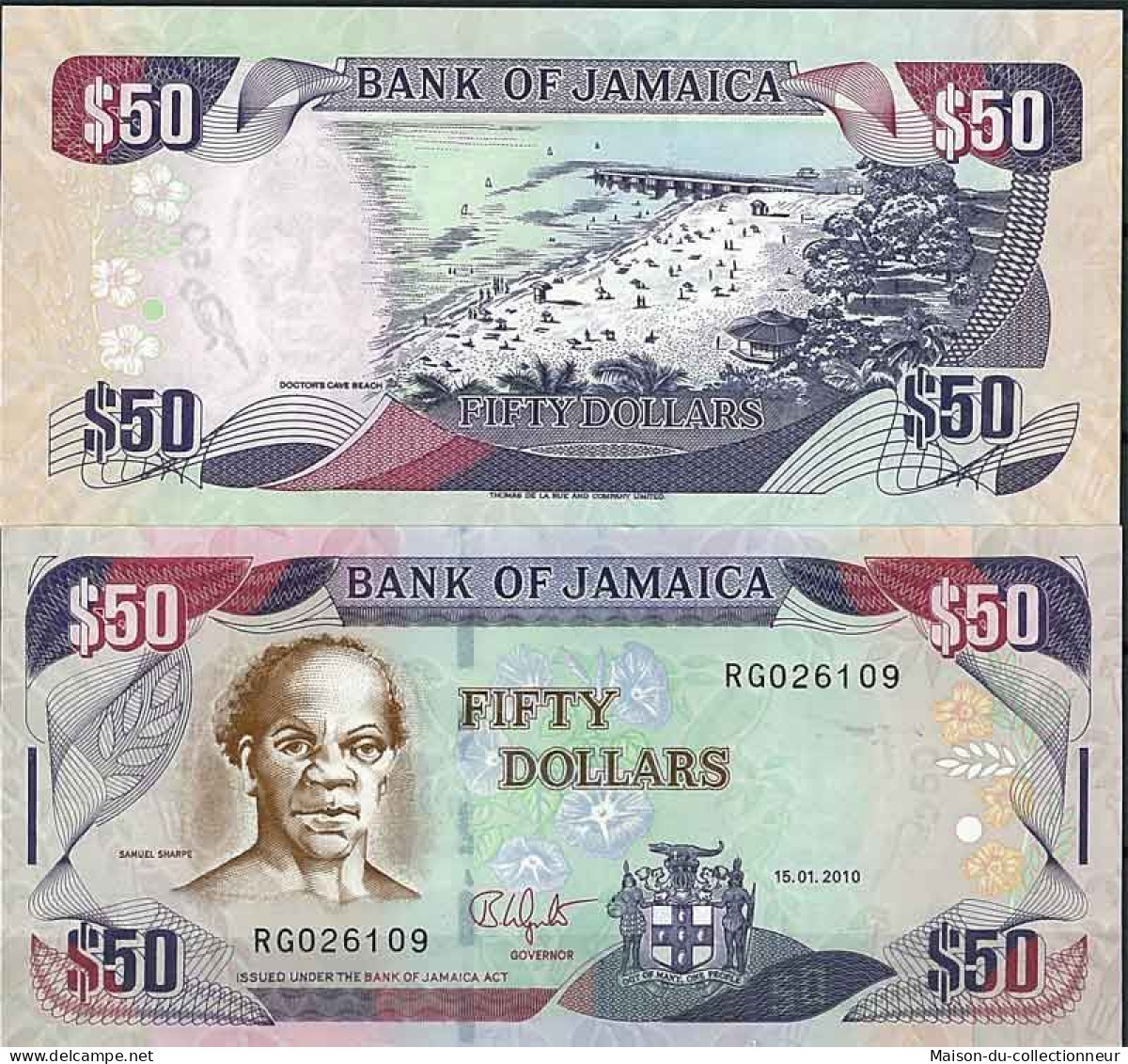 Jamaique - Pk N° 83 - Billet De 50 Dollars - Jamaica