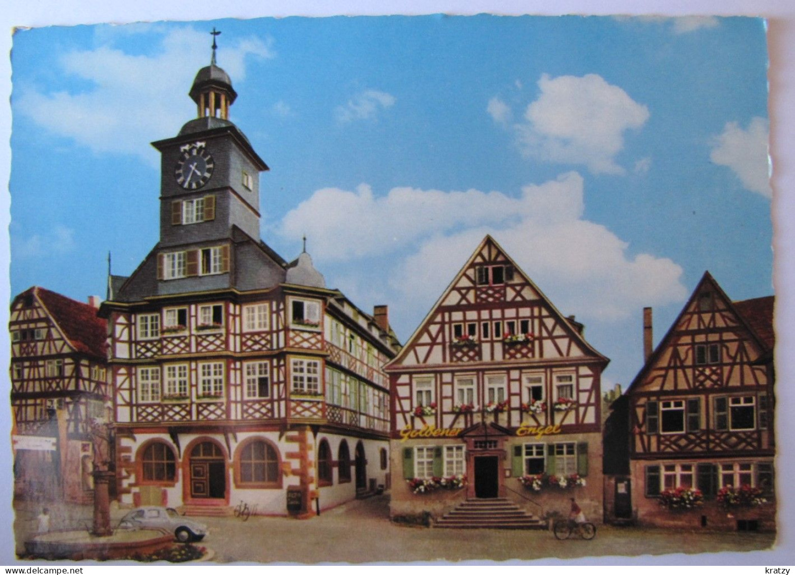 ALLEMAGNE - HESSE - HEPPENHEIM - Grosser Markt Mit Rathaus - Heppenheim