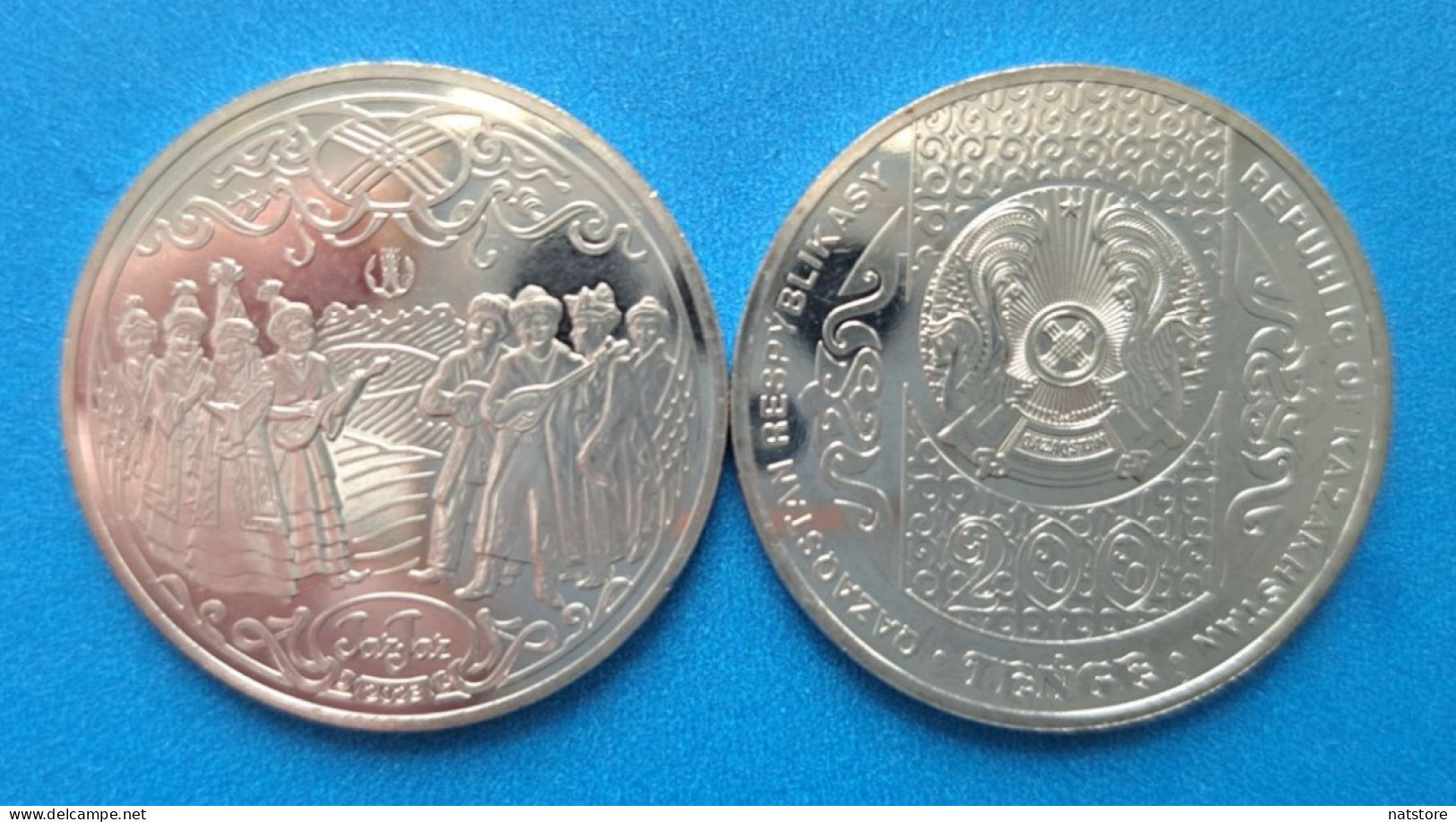 2023..KAZAKHSTAN..   COIN *200 TENGE..''JAR-JAR..RITUALS, NATIONAL GAMES OF KAZAKHSTAN.''..NEW - Kazachstan