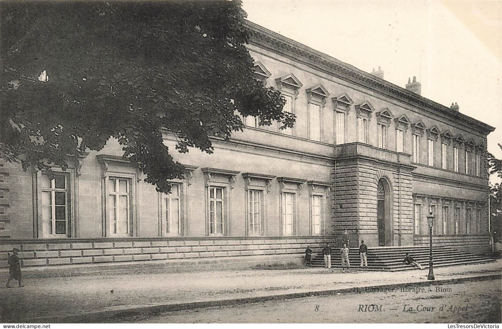 FRANCE - Riom - La Cour D'Appel - Carte Postale Ancienne - Riom