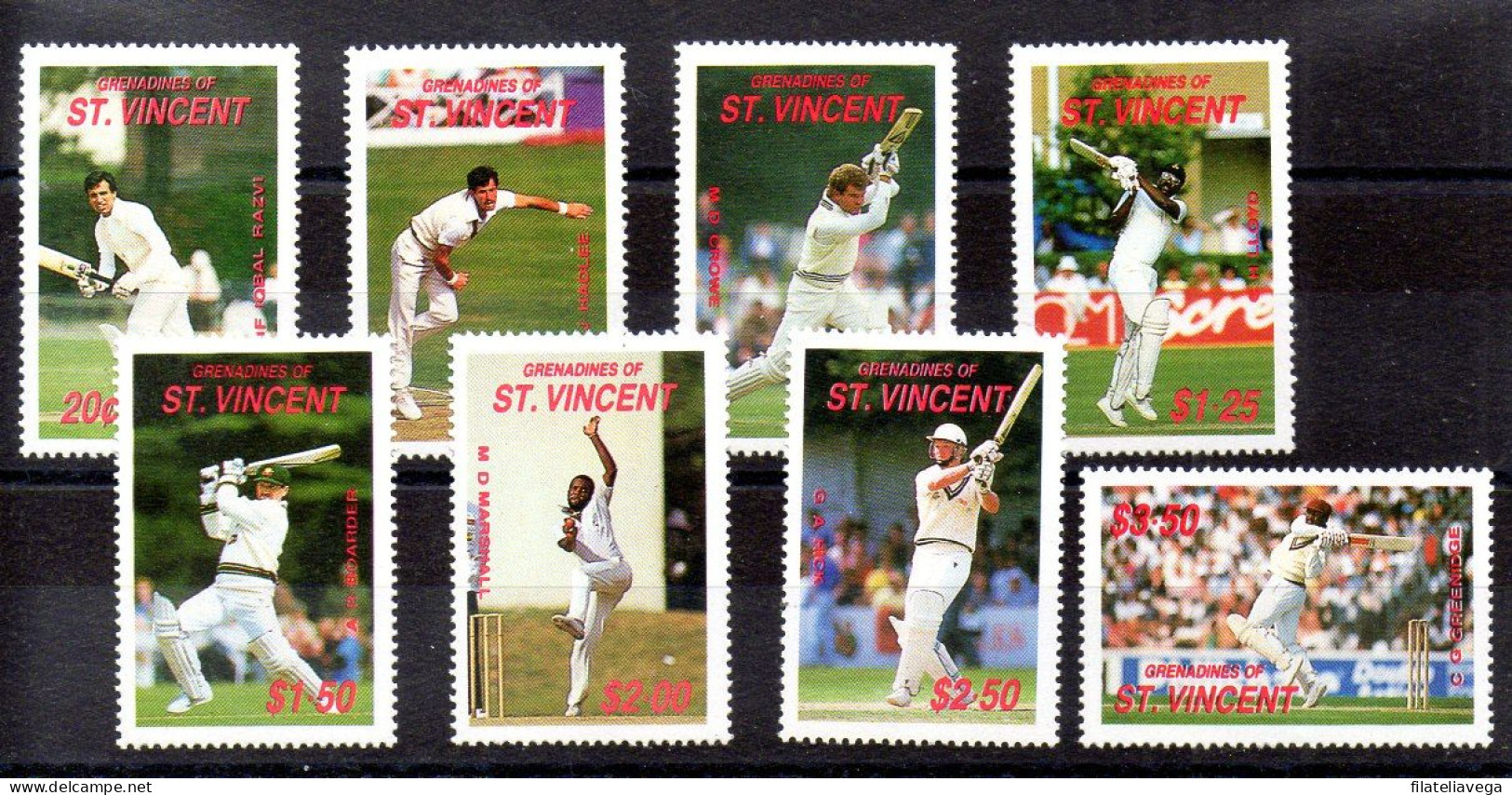 San Vicente Serie Nº Yvert 554/61 ** DEPORTES (SPORTS) - St.Vincent (1979-...)