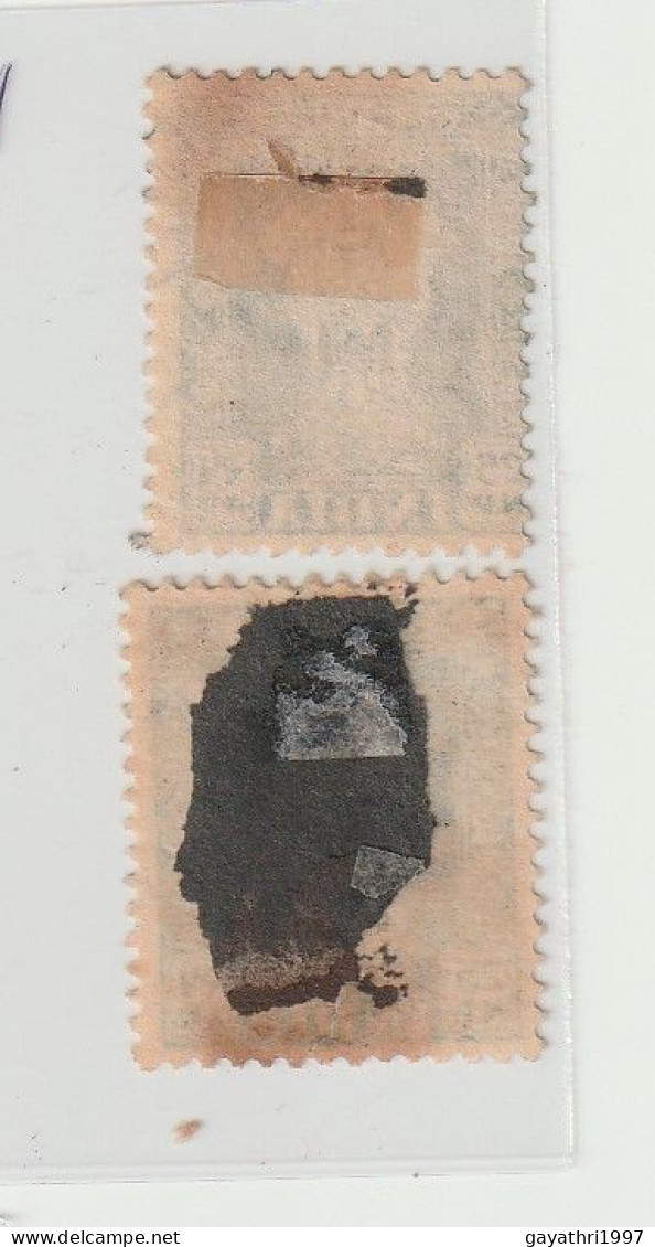 India 1960s Service  Definitive Stamps  ERROR Perforation Shifted And Small Sizes  Used Including  Good Condition  (e8) - Plaatfouten En Curiosa