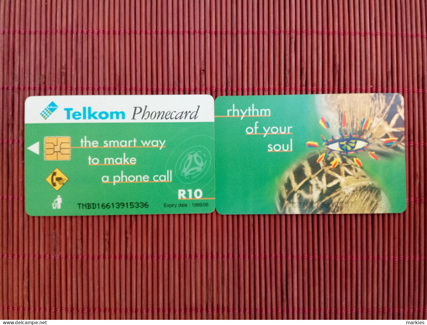 1 Phonecard South Africa Used - Sudafrica