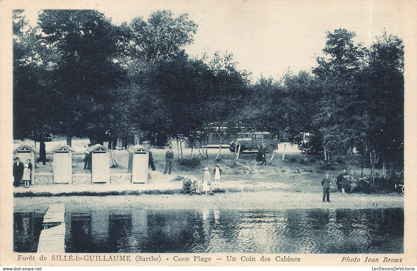 FRANCE - Sille Le Guillaume - Forêt - Coco Plage - Carte Postale Ancienne - Sille Le Guillaume