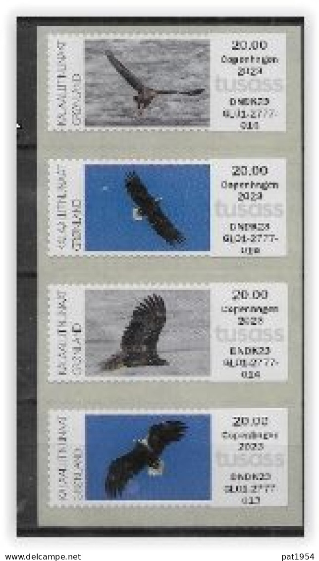 Groënland 2023 Timbres Distributeurs Aigles - Timbres De Distributeurs