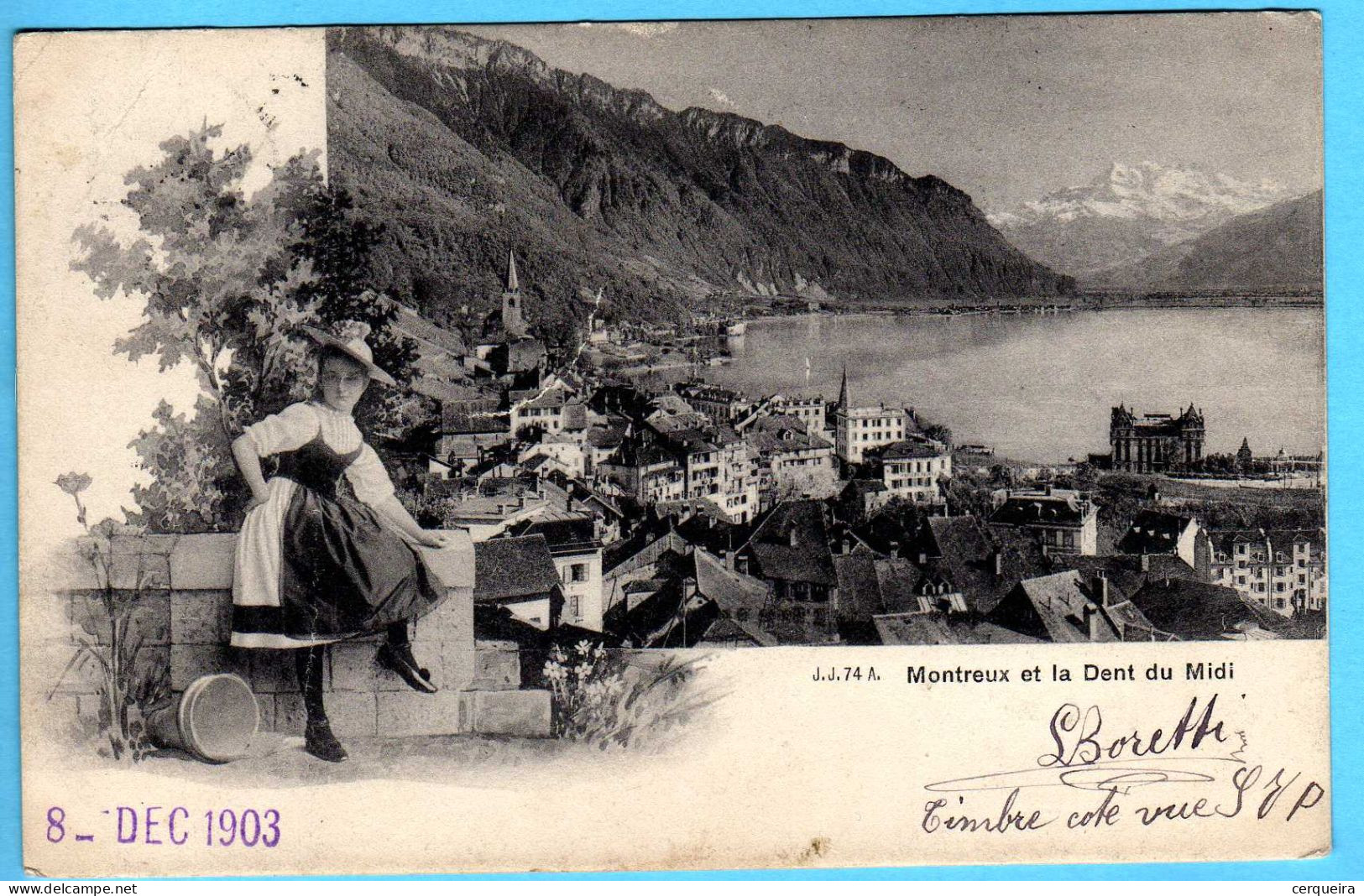 Montreux Et La Dent Du Midi - Autres & Non Classés