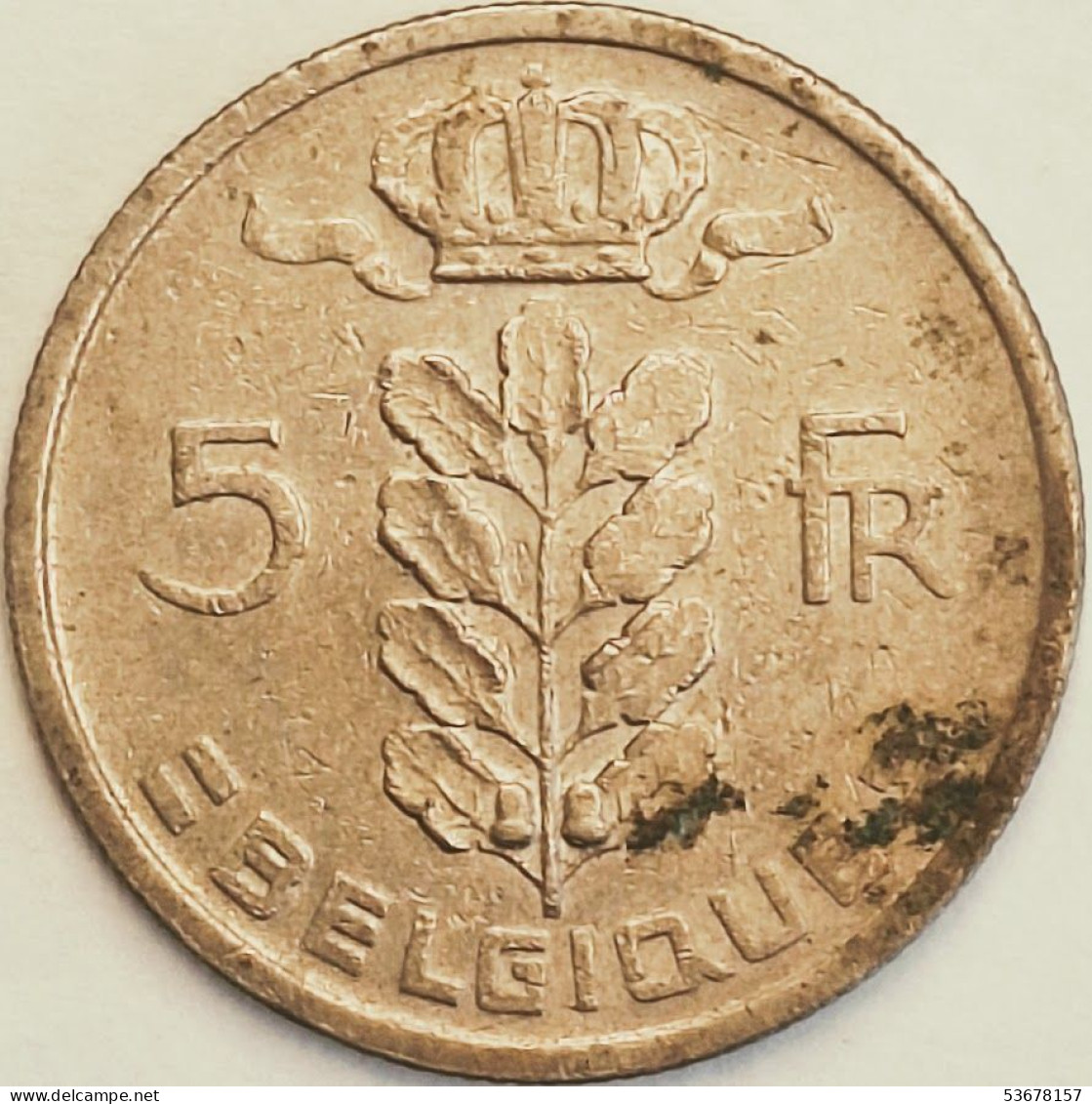 Belgium - 5 Francs 1970, KM# 134.1 (#3174) - 5 Frank