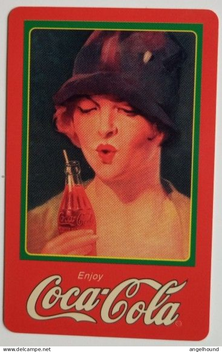 Belgium 3 Unit Prepaid - Enjoy Coca Cola ( Lady ) - Without Chip