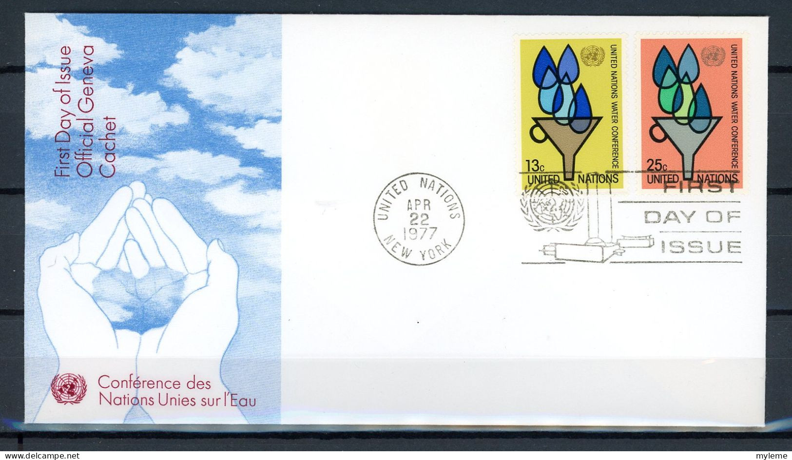 Z17-7 Nations Unies N° 275 + 276    Saisir !!! - FDC