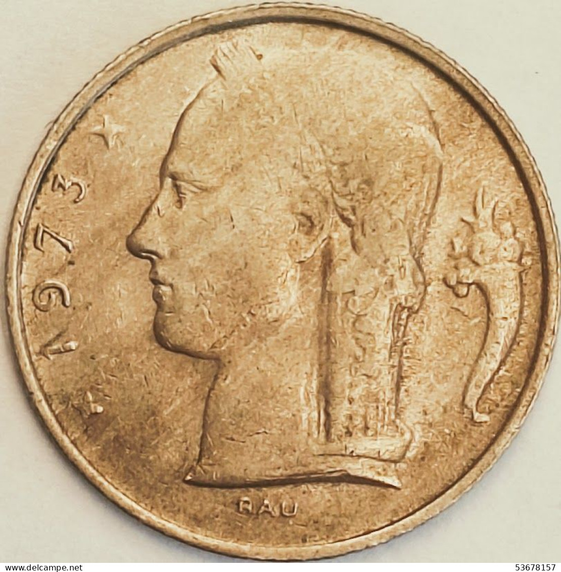 Belgium - 5 Francs 1973, KM# 134.1 (#3176) - 5 Francs