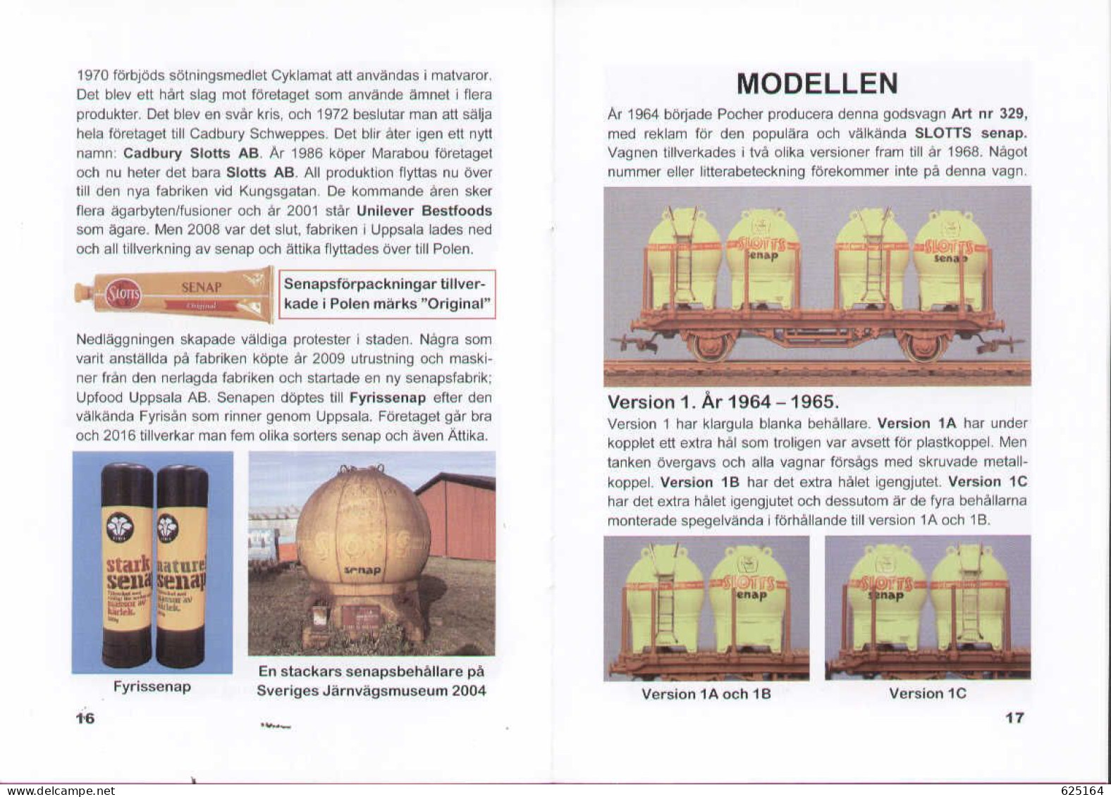 Petit Livre Libretto POCHER BULLETINEN NR 8  2016  Art 329  Schwedisch  - En Suédois - Sin Clasificación