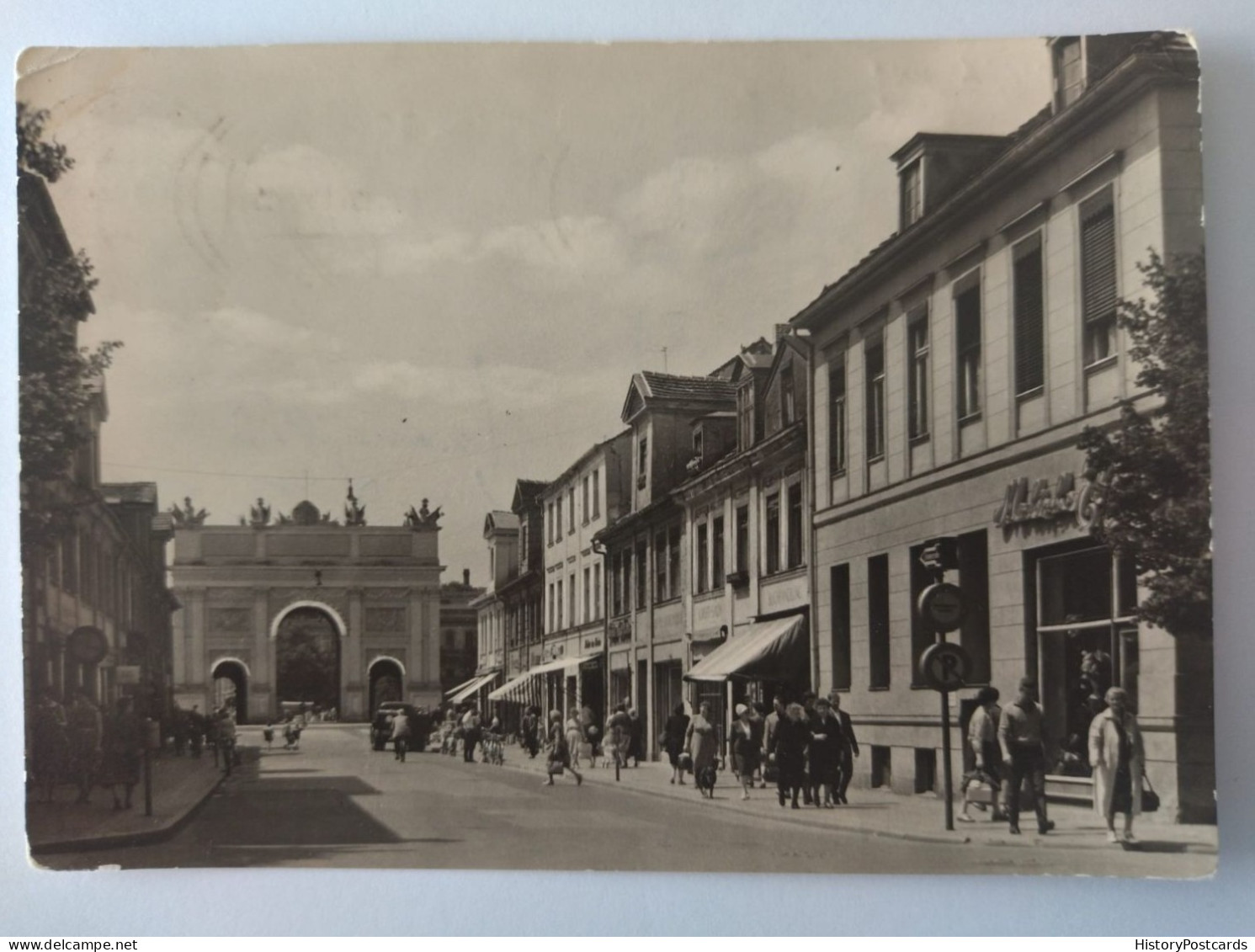 Potsdam, Klement-Gottwald-Straße, Brandenburger Tor, 1964 - Potsdam