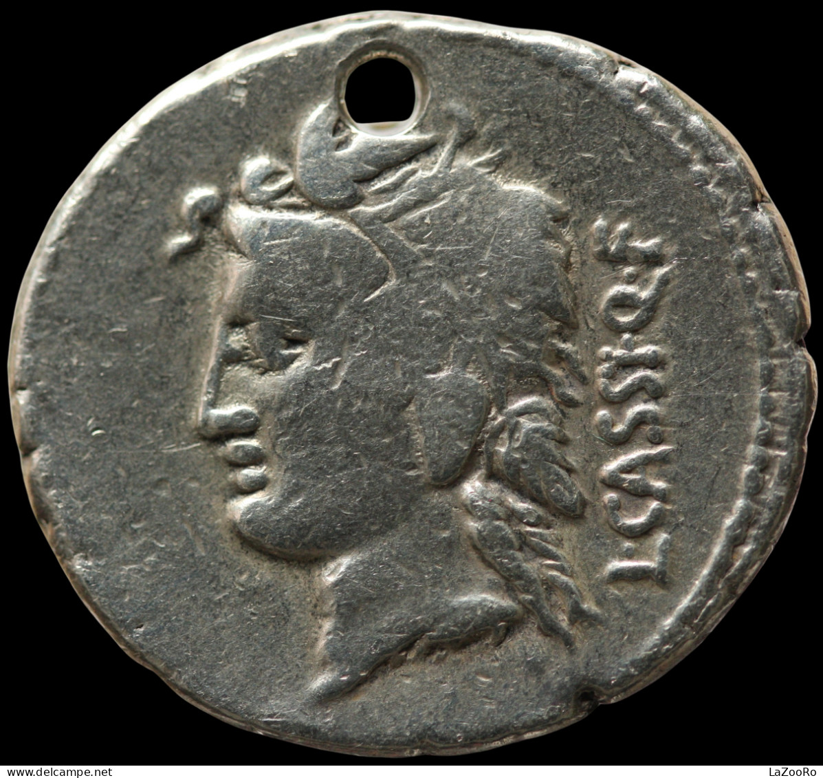 LaZooRo: Roman Republic - AR Denarius Of L. Cassius Q. F. Longinus (78 BC), Libera, Ex Antique Jewellery - Repubblica (-280 / -27)