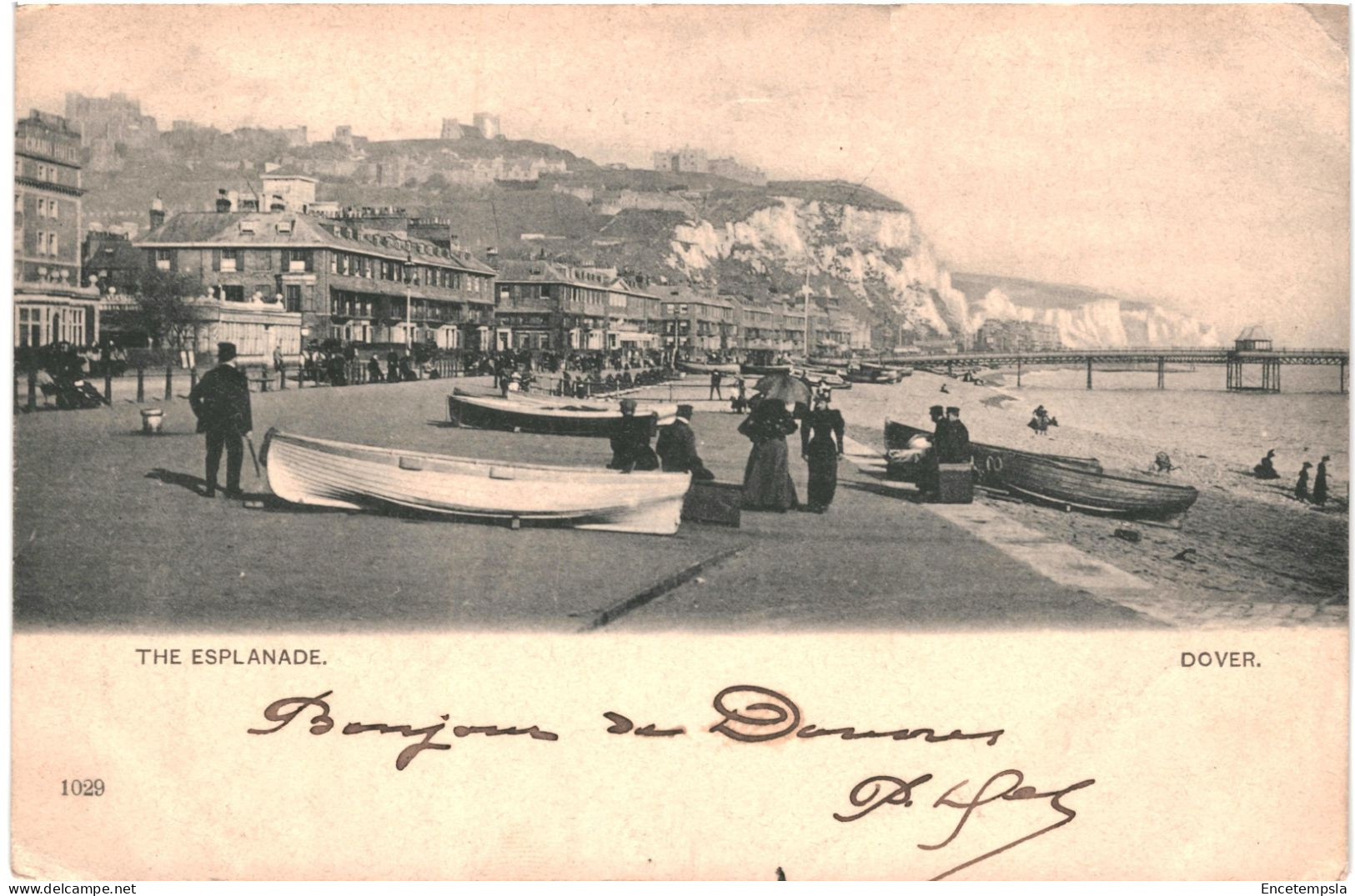 CPA Carte Postale  Royaume Uni Dover The Esplanade  Début 1900VM76228ok - Dover