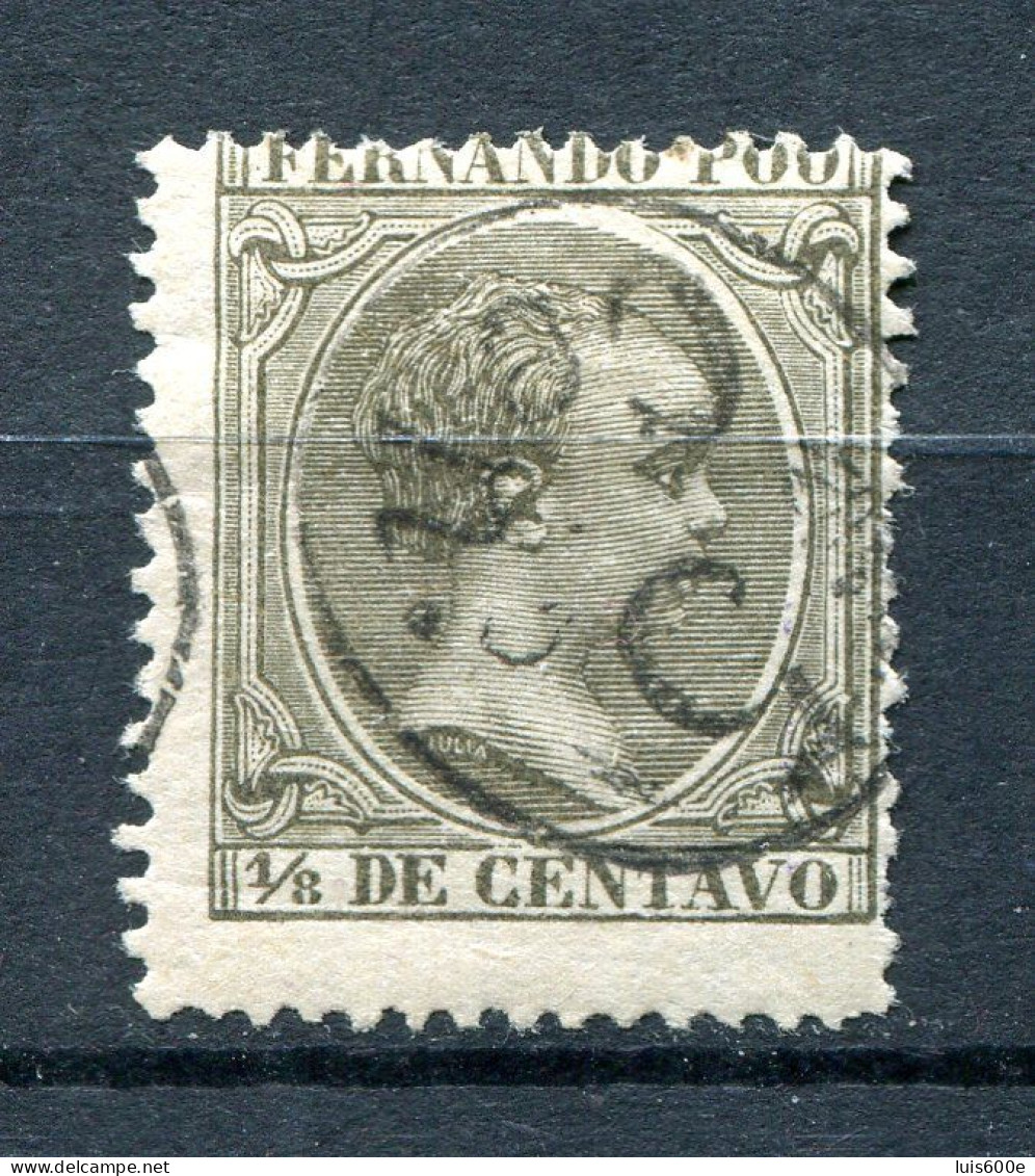 1896/1900.FERNANDO POO.EDIFIL 40*.NUEVO CON FIJASELLOS(MH).CATALOGO 42€ - Fernando Poo