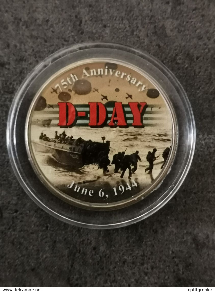 HALF DOLLAR KENNEDY COLORISE D DAY 6 JUIN 1944 WW2 - 1964-…: Kennedy