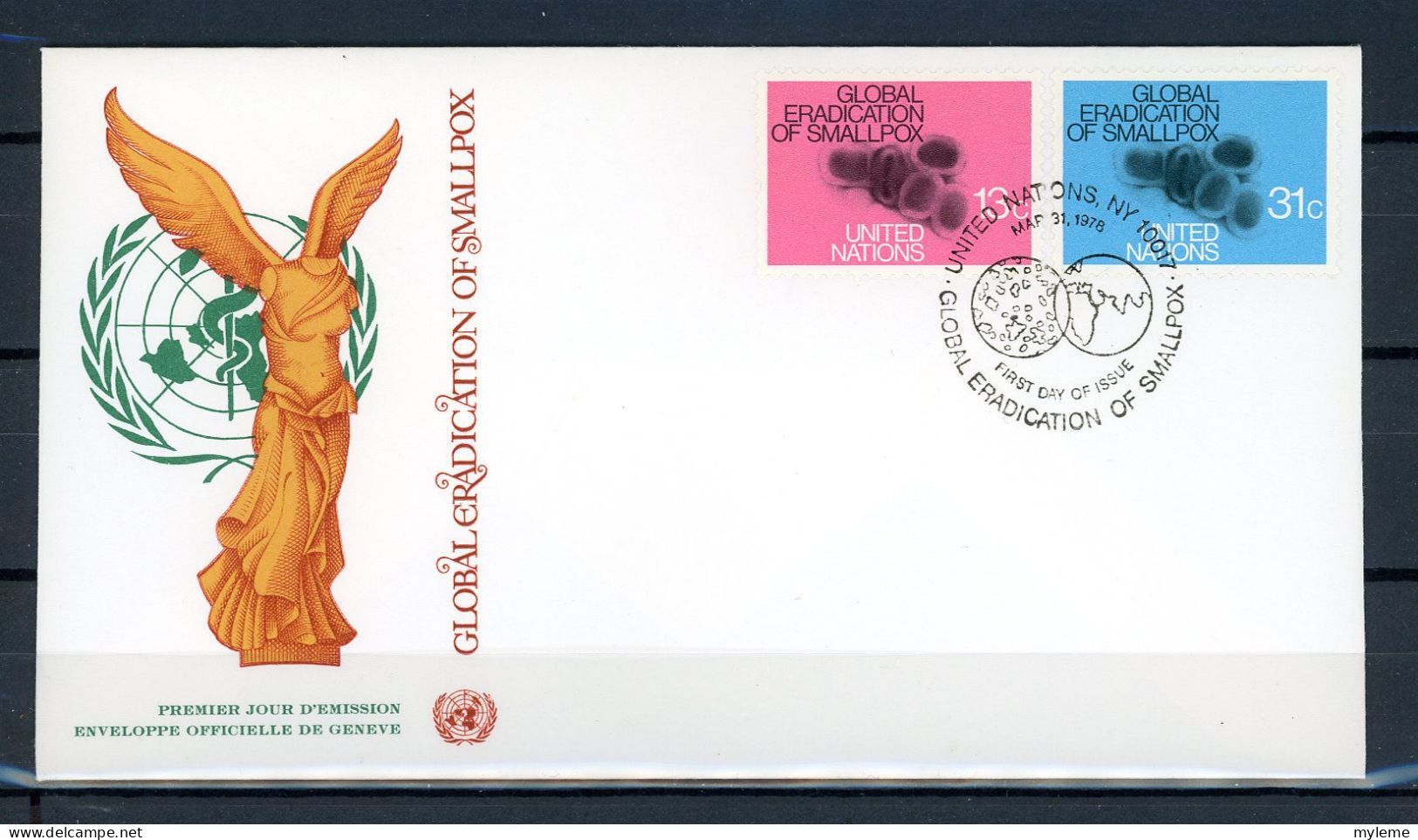 Z31-5 Nations Unies N° 286 + 287   Saisir !!! - FDC