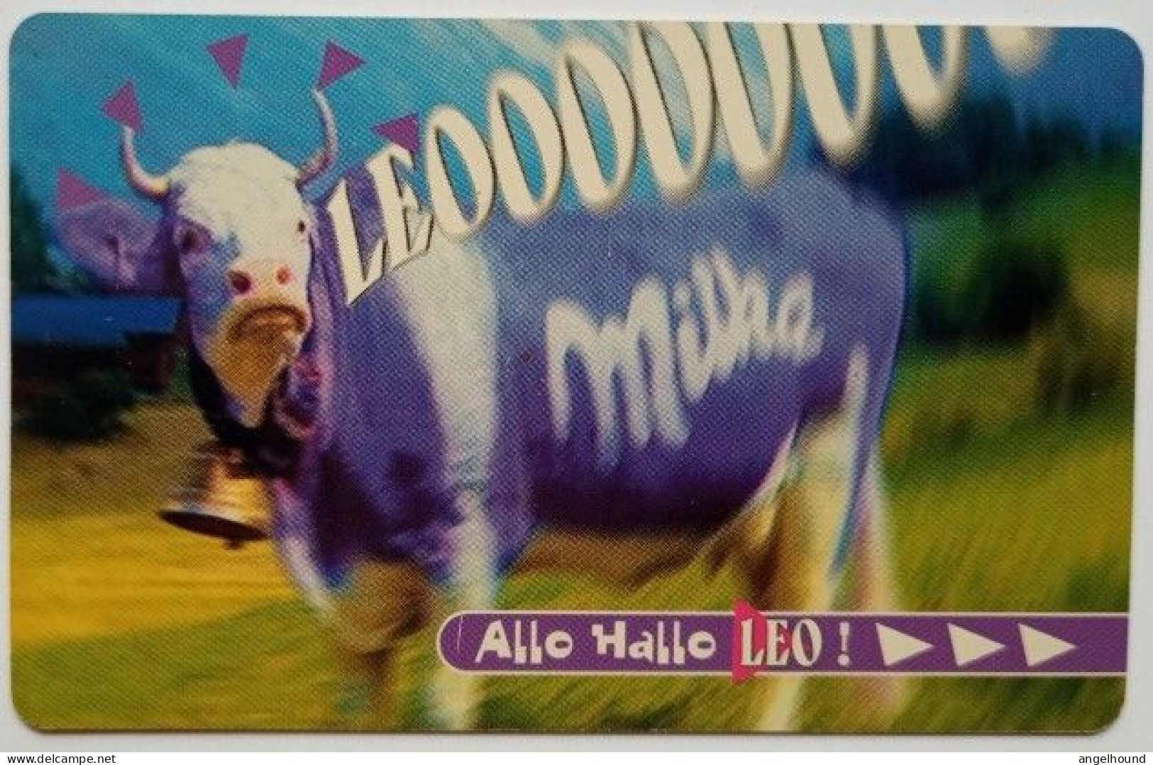 Belgium 1 Minute Prepaid - Leo ( Cow ) Kraft Jacobs Suchard - Without Chip