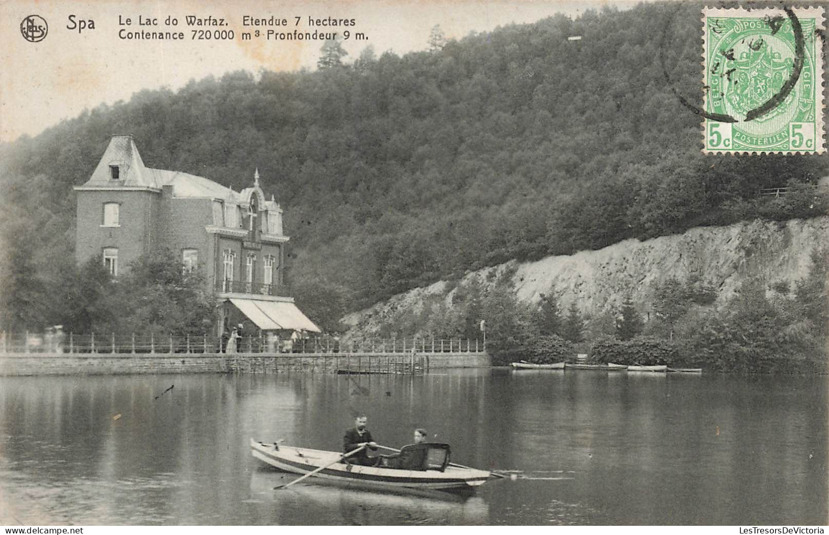 BELGIQUE - Spa - Le Lac De Warfaz - Carte Postale Ancienne - Spa