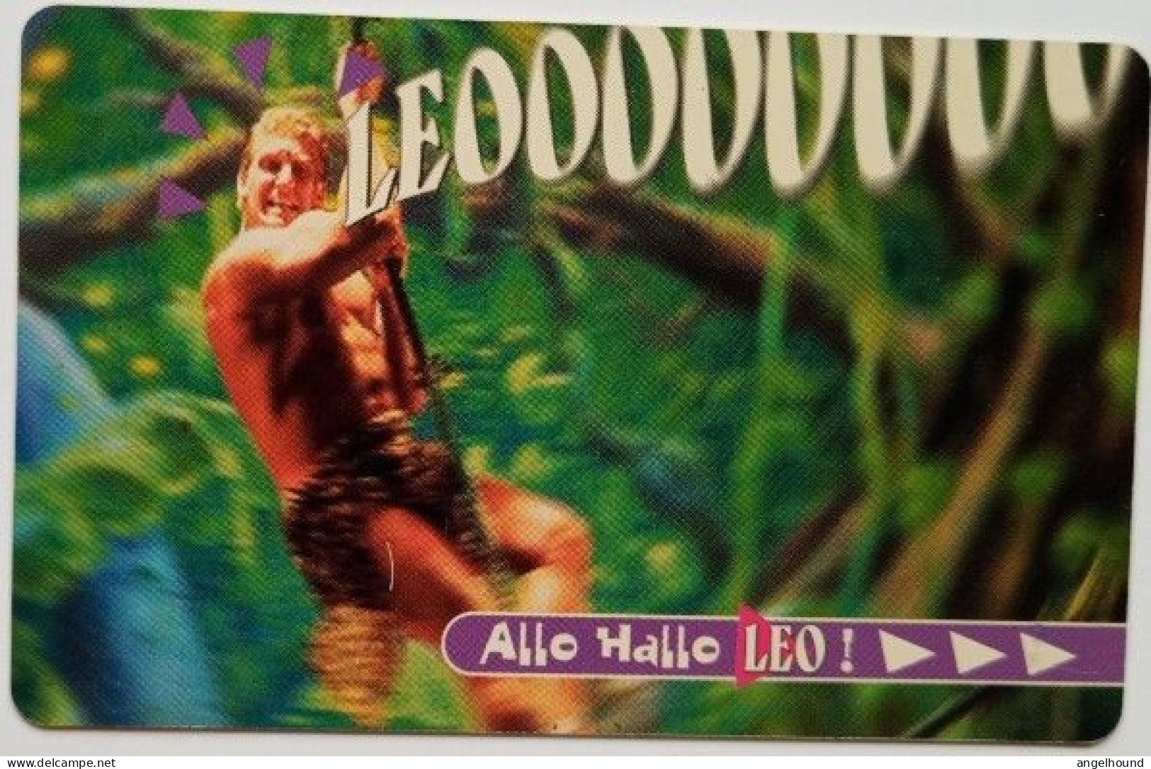 Belgium 1 Minute Prepaid - Leo ( Tarzan ) Kraft Jacobs Suchard - Sans Puce