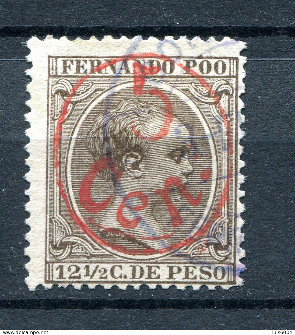 1896/1900.FERNANDO POO.EDIFIL 40G.USADO.CATALOGO 34€ - Fernando Poo