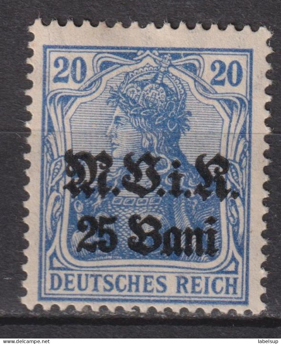 Timbre Neuf* De Roumanie, Occupation Allemande 1918 N°29 - Besetzungen