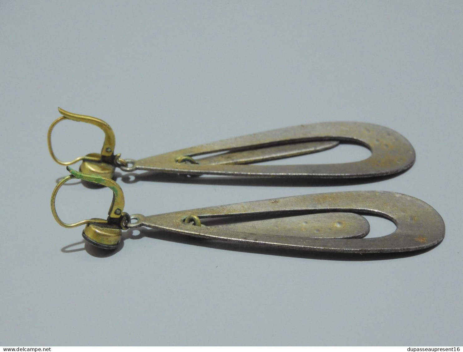 -BIJOUX ANCIENS TOLEDE BOUCLES D'OREILLES BROCHE BOUTONS de MANCHETTE   E