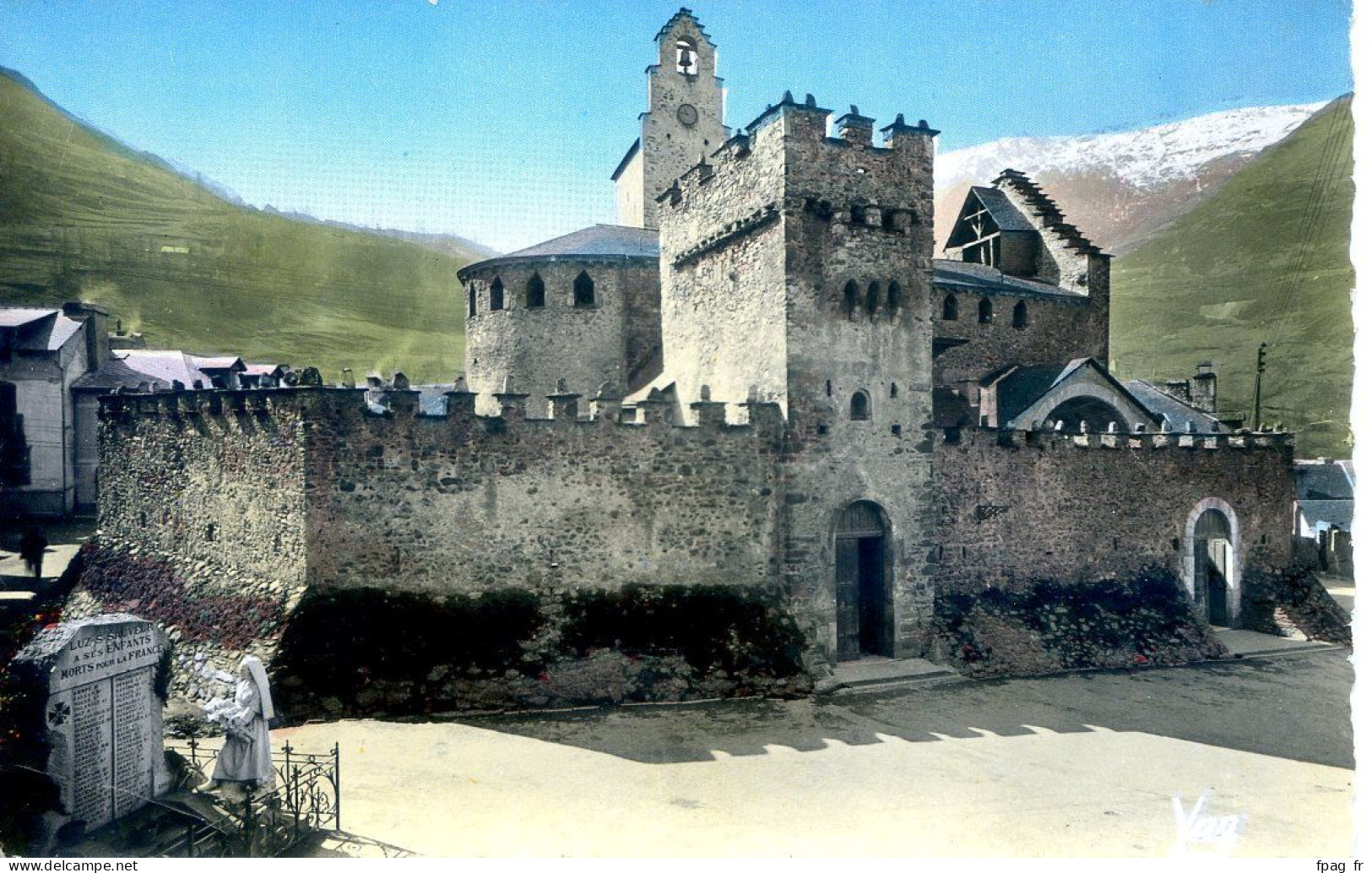 Luz-Saint-Sauveur (65 - Hautes-Pyrénées) - 204 - Eglise Des Templiers - Bais