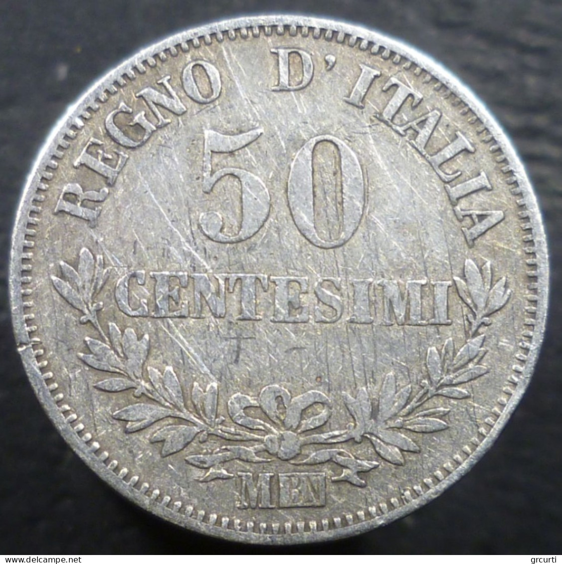 Italia - 50 Centesimi 1963 MI - Valore - Gig. 76 - 1861-1878 : Victor Emmanuel II