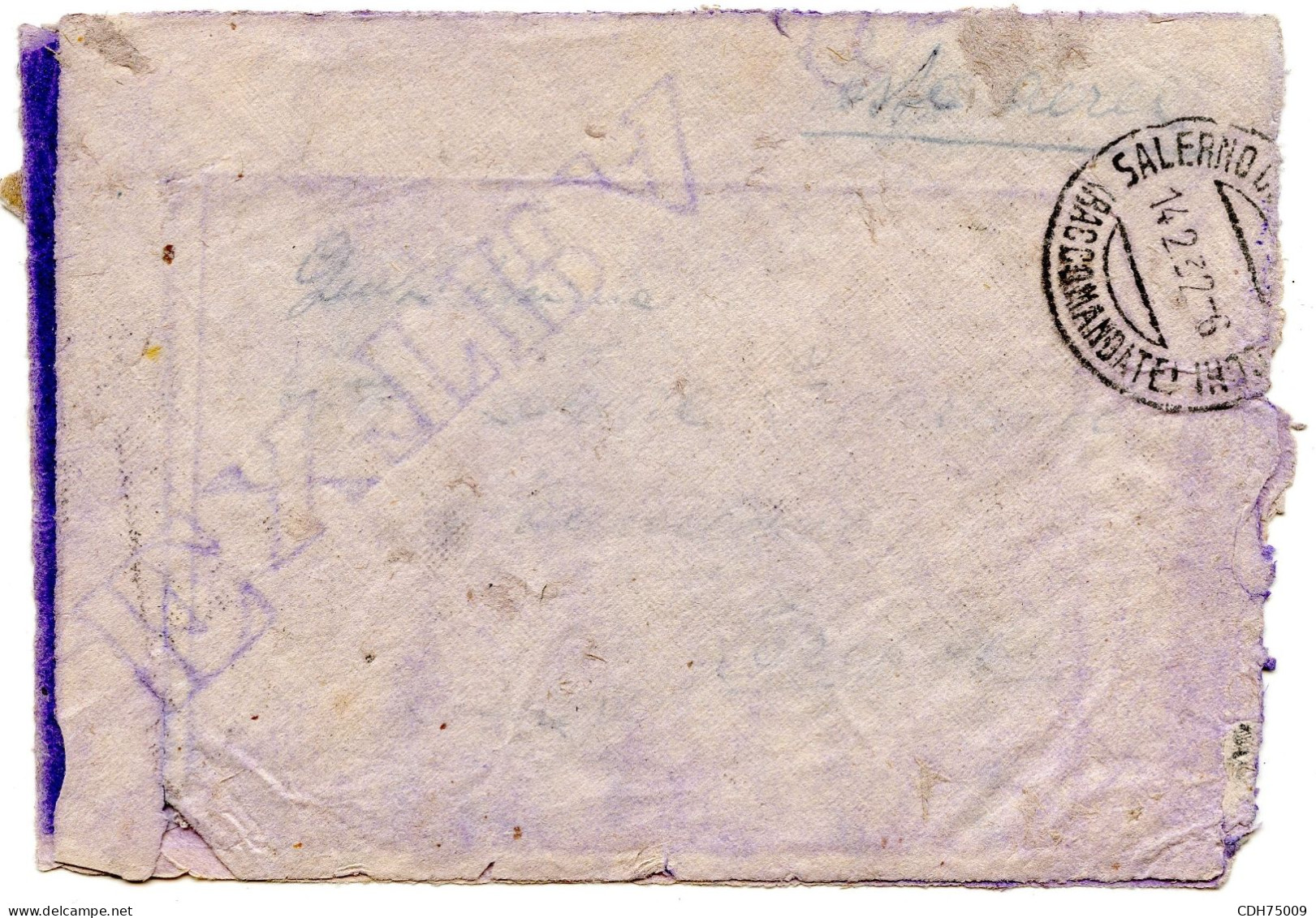 ITALIE - NIERINCK 320215 ACCIDENT DE LA VALETTE - LETTRE + ENVELOPPE DE REEXPEDITION - Storia Postale (Posta Aerea)