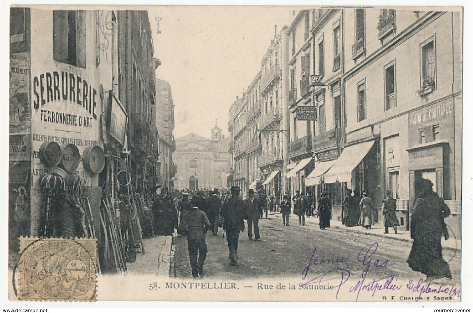 CPA - MONTPELLIER (Hérault) - Rue De La Saunerie - Montpellier