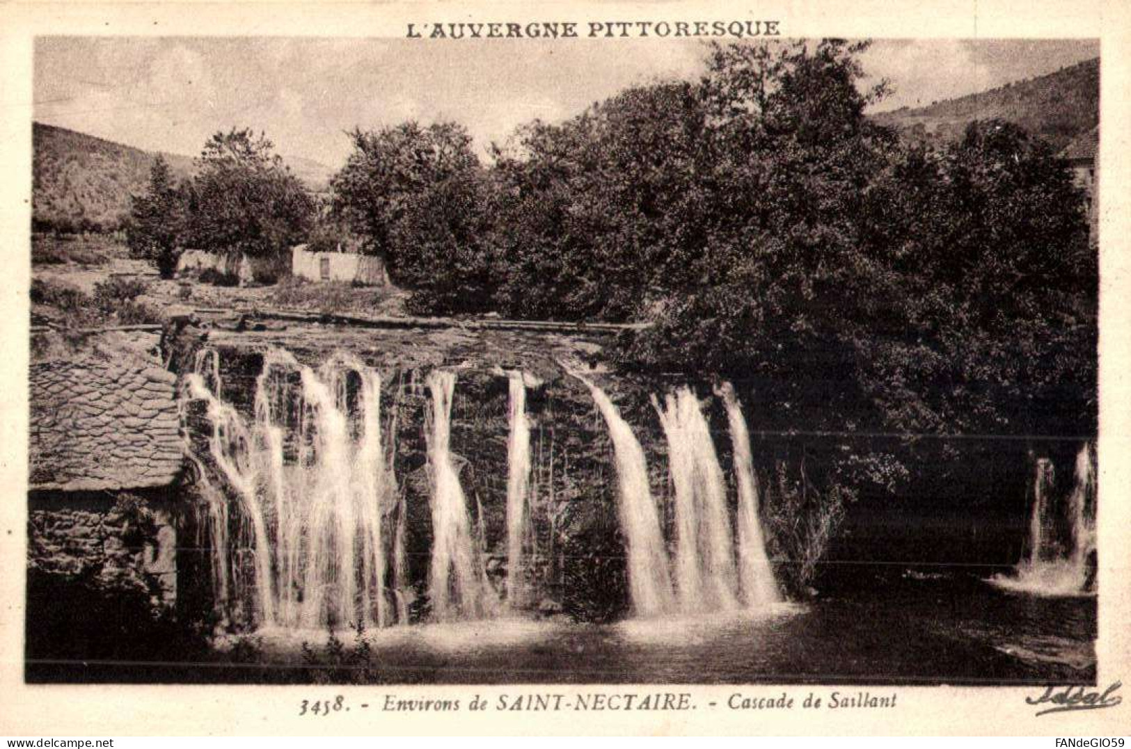 [63] Puy-de-Dôme > Saint Nectaire CASCADE  DE SAILLANT// CLAS 64 - Saint Nectaire