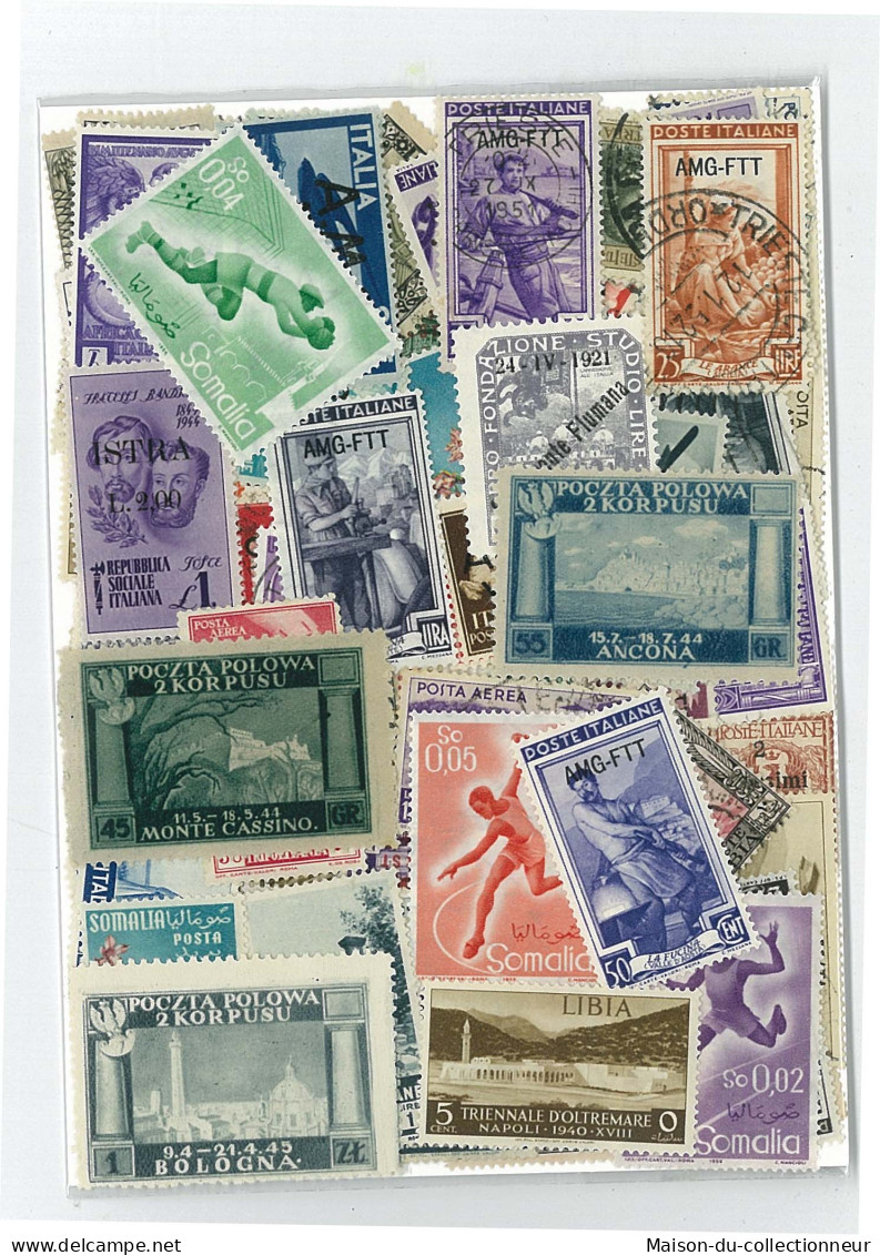 Collection De Timbres Somalie Italienne Oblitérés 50 Timbres Différents - Somalia (1960-...)