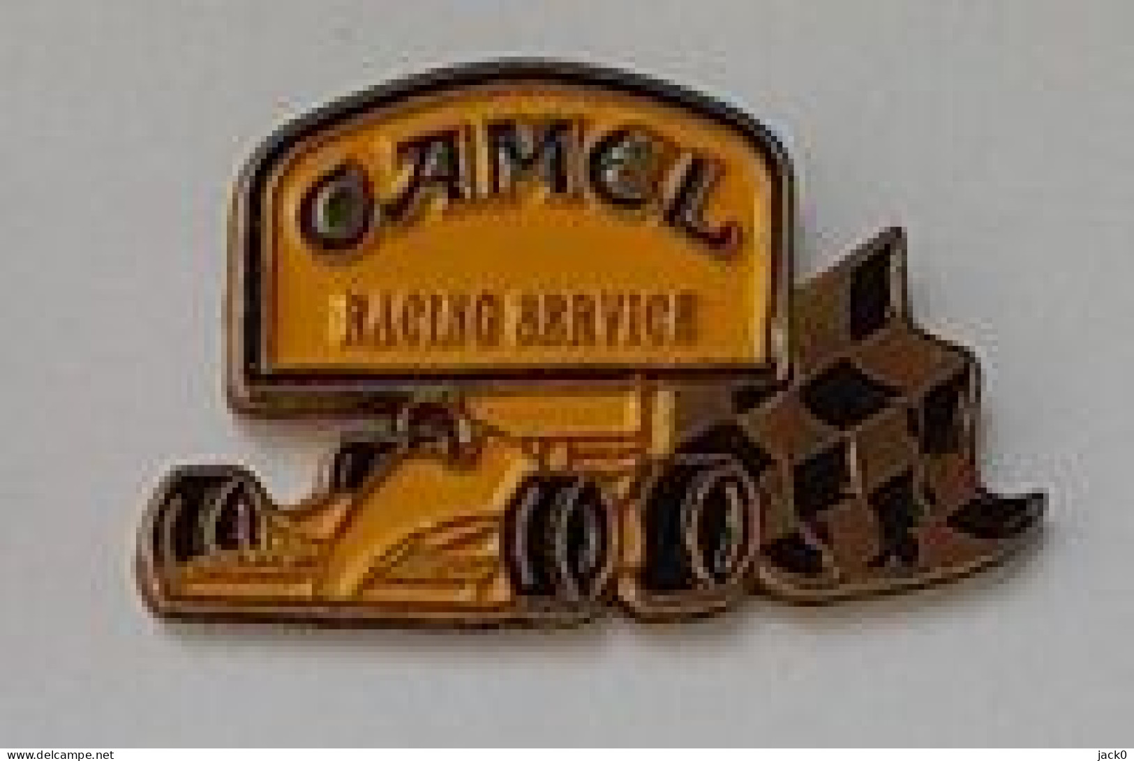 Pin's  Sport  Automobiles  F 1, CAMEL  RACING  SERVICE - F1