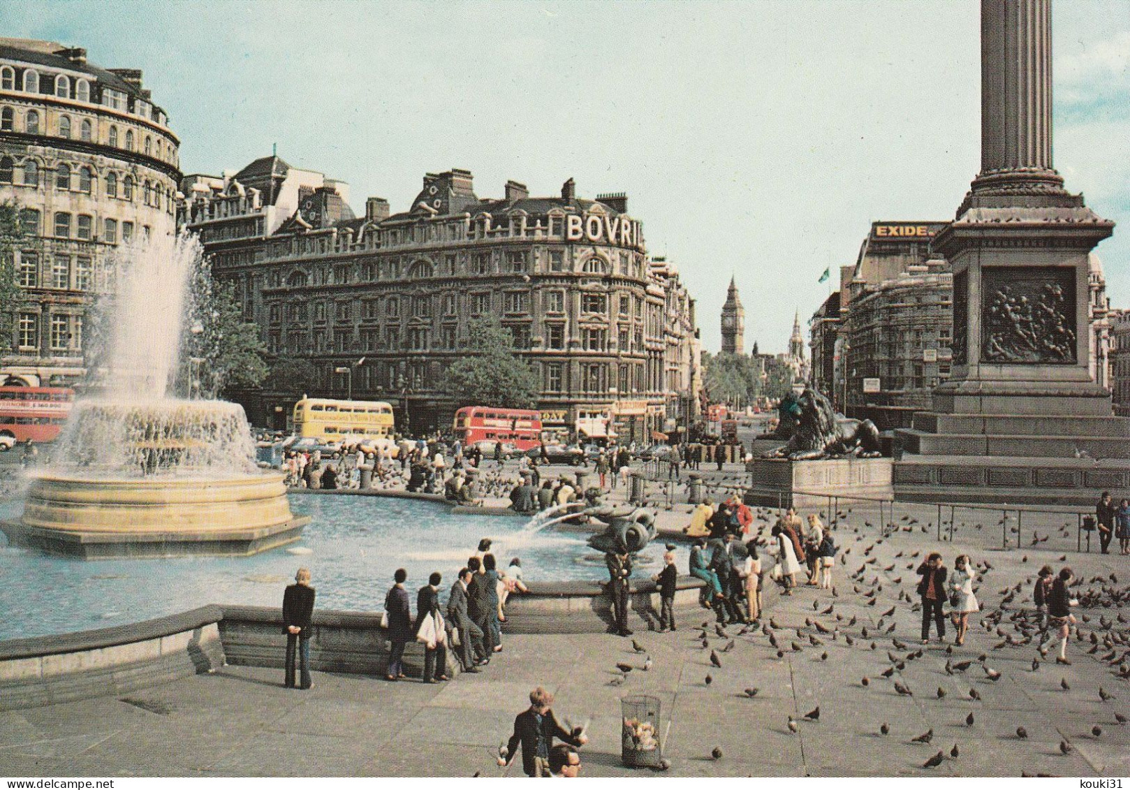 Trafalgar Square : Carte Animée - Trafalgar Square