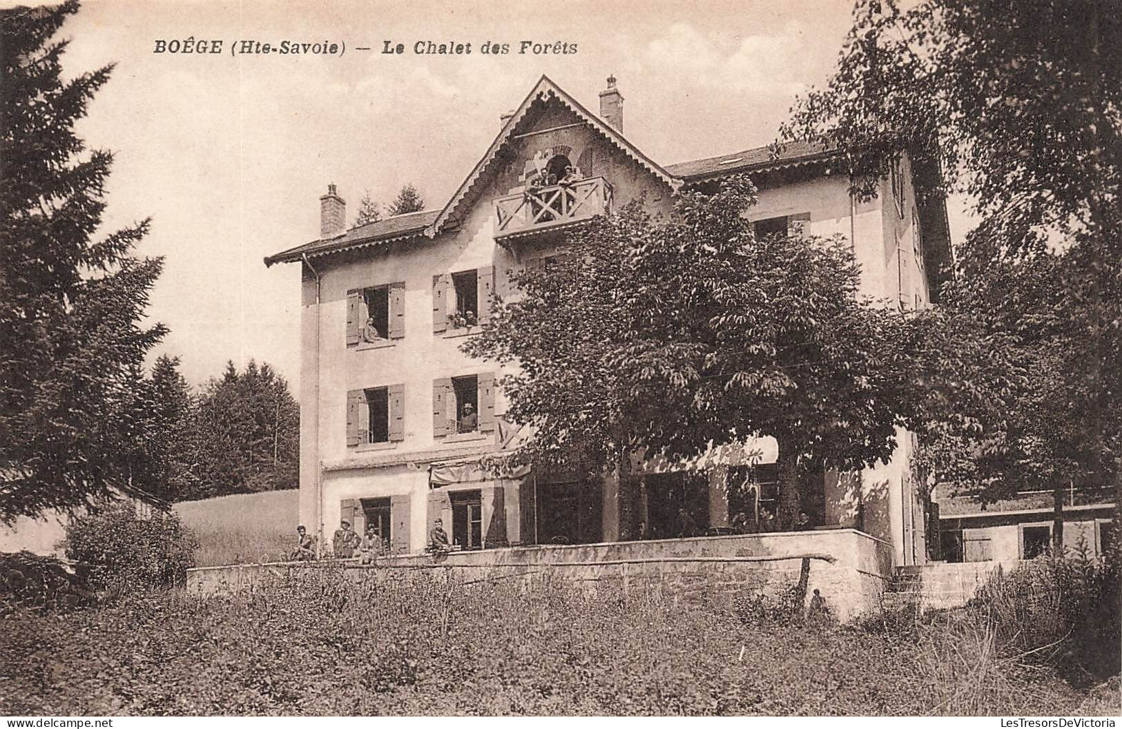 FRANCE - Boëge (Haute Savoie) - Le Chalet Des Forêts - Carte Postale Ancienne - Boëge