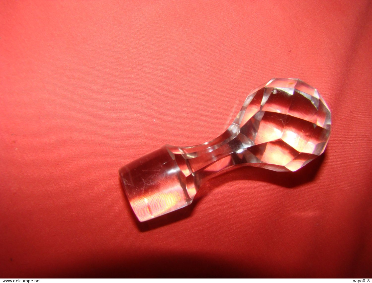Carafe à Vin à Liqueur En Cristal Gravé époque Début 20 ème - Glass & Crystal