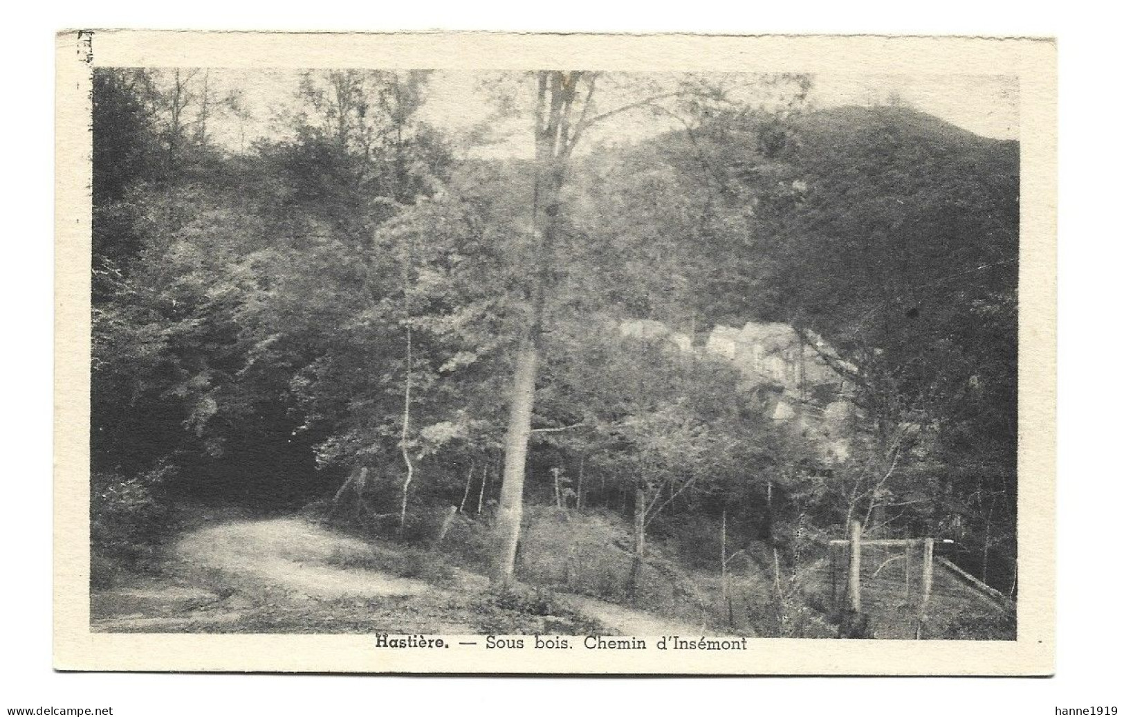 Hastière Sous Bois Chemin D' Insémont Htje - Hastière