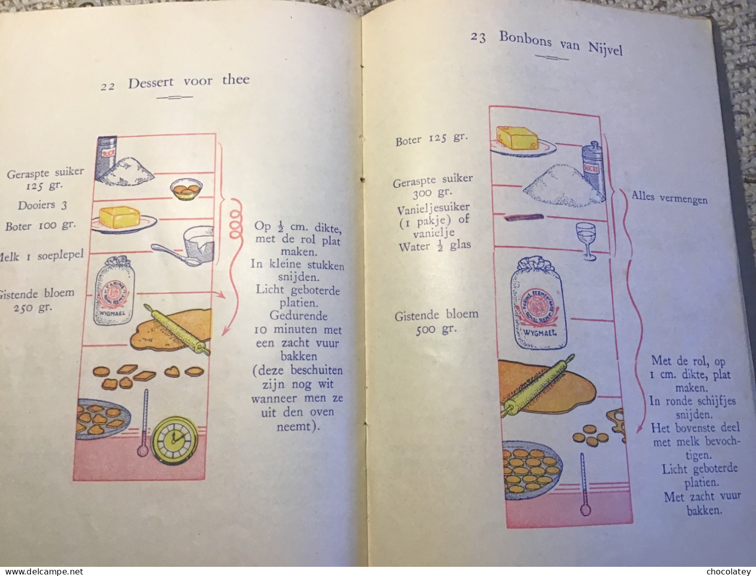 Wijgmaal  Rémy 40 Recepten Pasteigebak 1935 - Practical