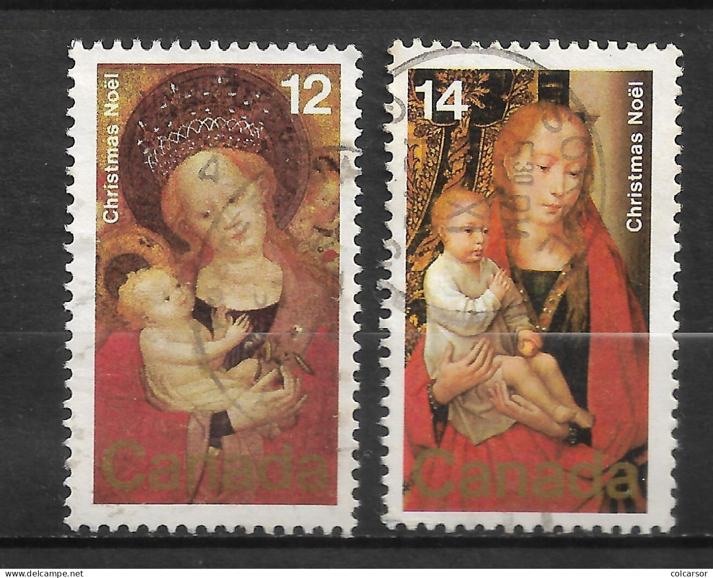 "CANADA  N°   682/83   " NOËL  " - Used Stamps