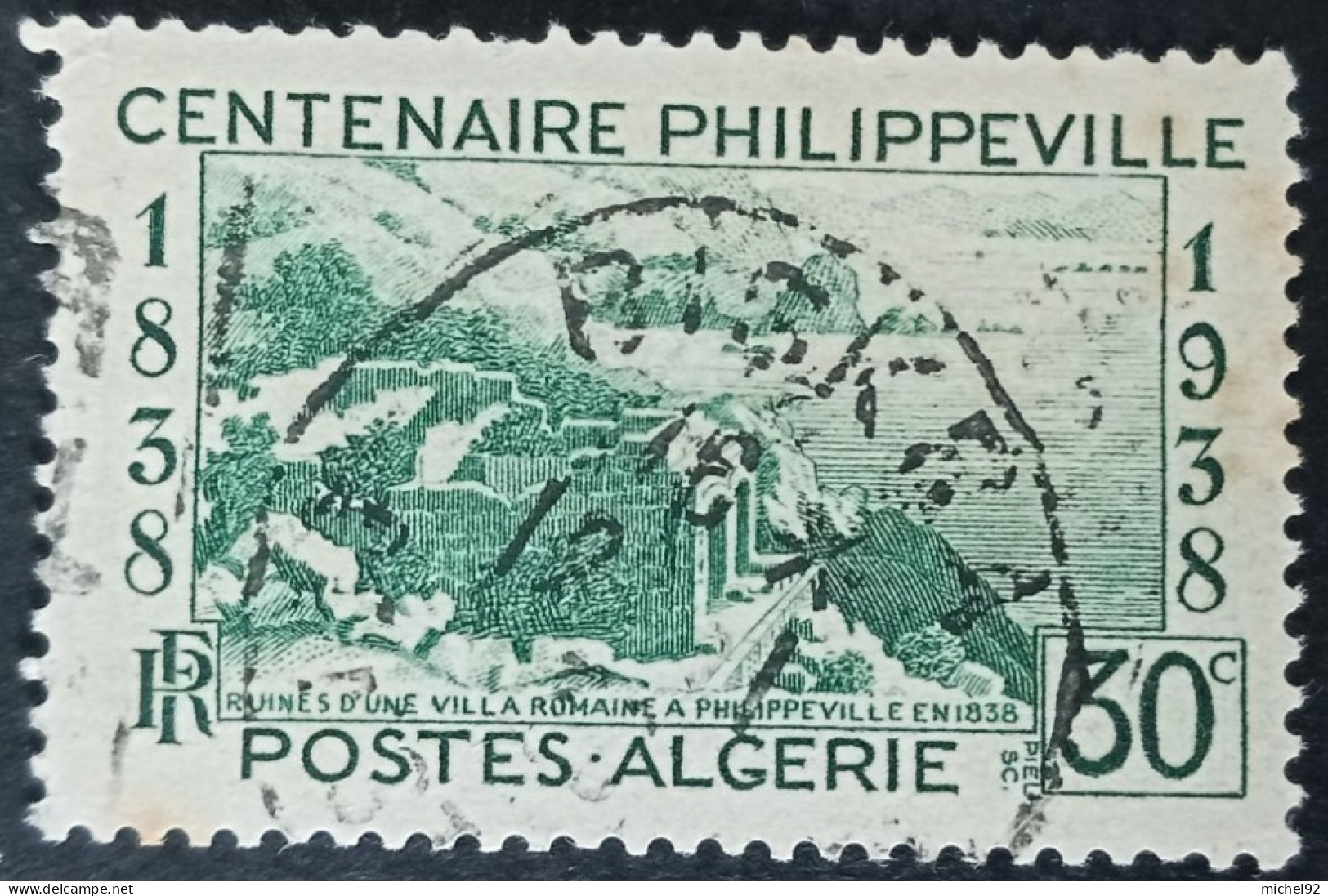 Algérie 1938 - YT N°142 - Oblitéré - Used Stamps