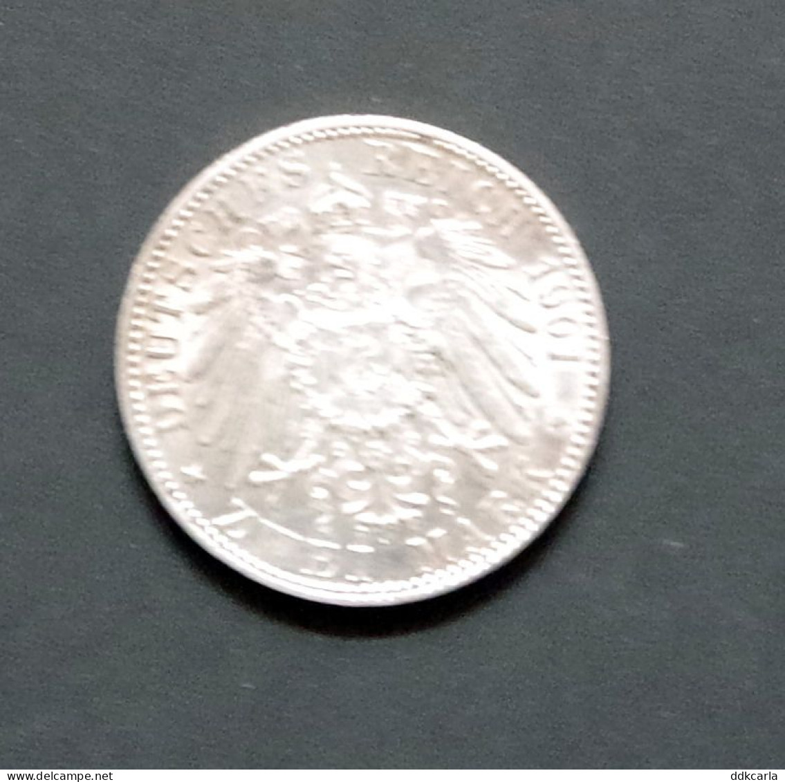 2 Mark 1901 - 200j Königreich Preussen (silber) - 2, 3 & 5 Mark Plata