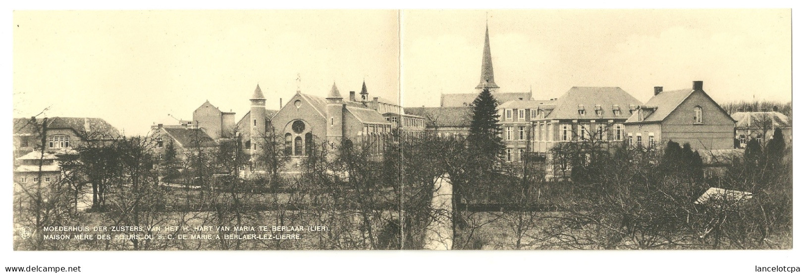 BERLAER LEZ LIERRE / MAISON MERE DES SOEURS Du S.C. De MARIE - CARTE DOUBLE - Berlaar