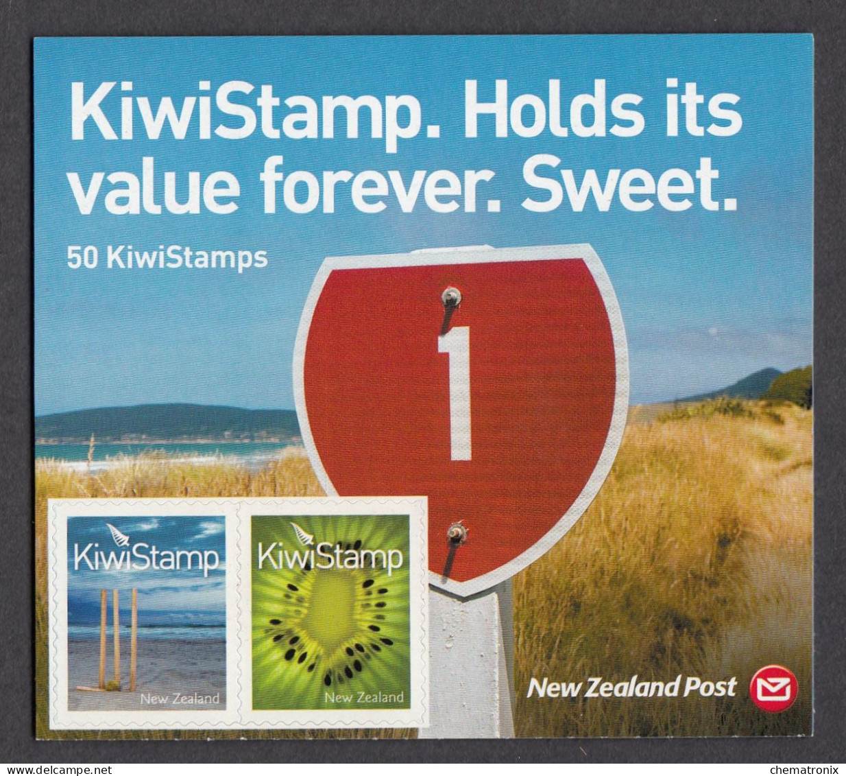 New Zealand 2009 - Kiwi Stamps - Self-Adhesive Sheet - MNH ** - Cuadernillos