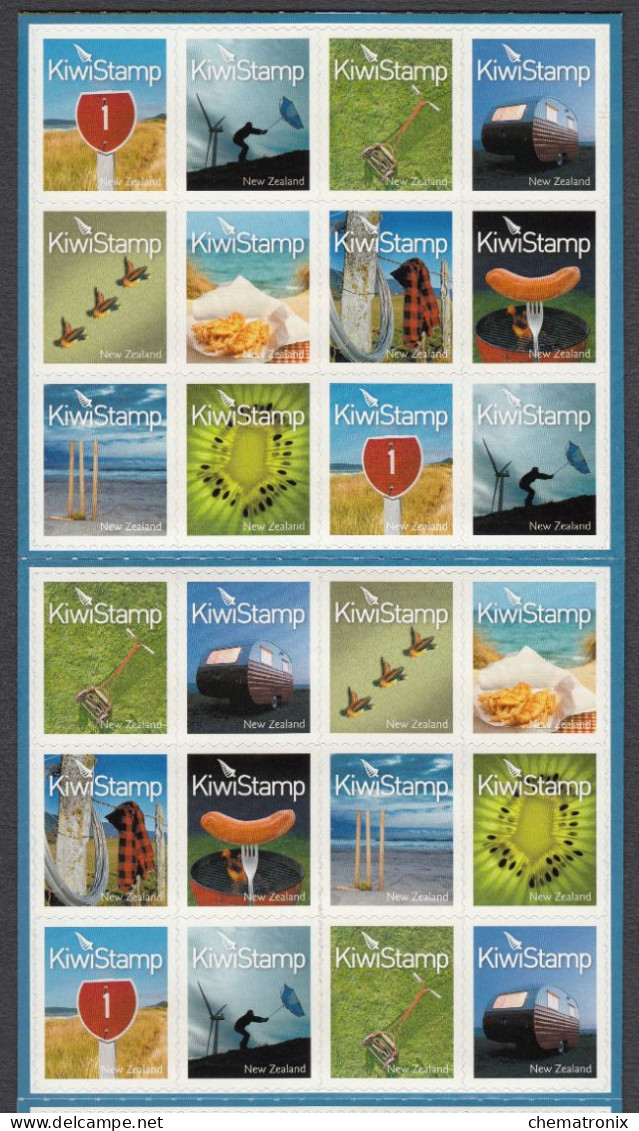 New Zealand 2009 - Kiwi Stamps - Self-Adhesive Sheet - MNH ** - Booklets