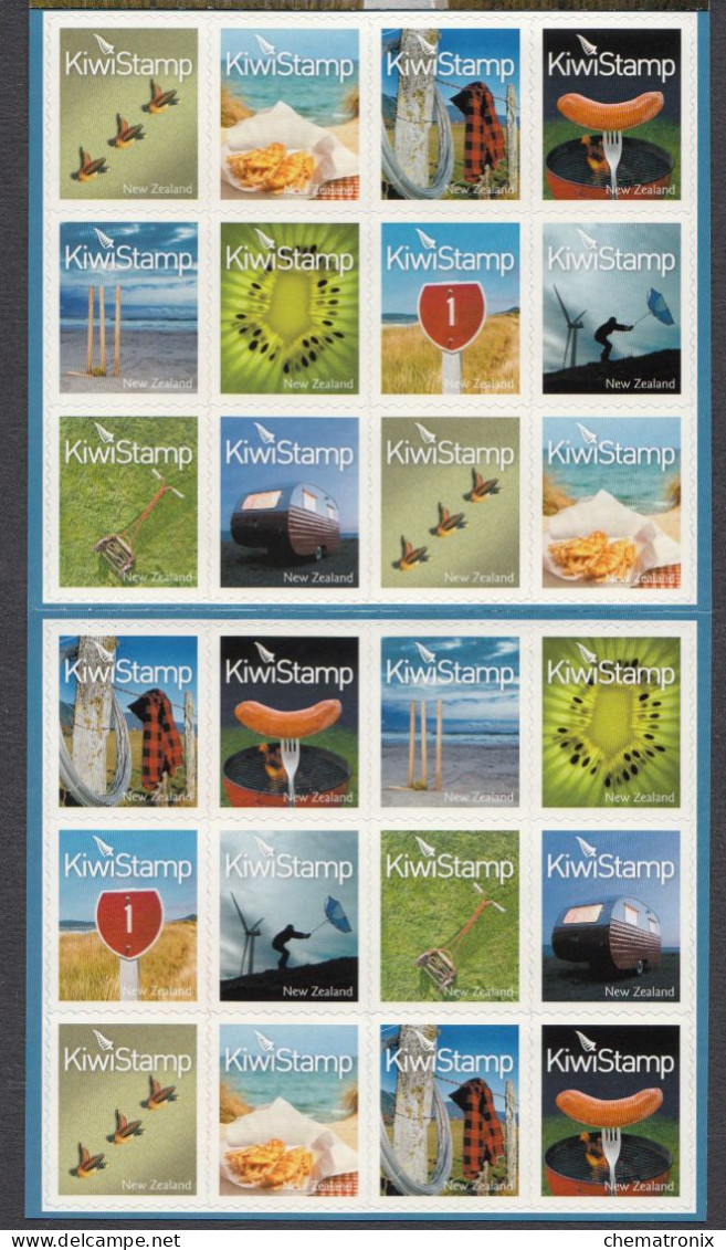 New Zealand 2009 - Kiwi Stamps - Self-Adhesive Sheet - MNH ** - Carnets