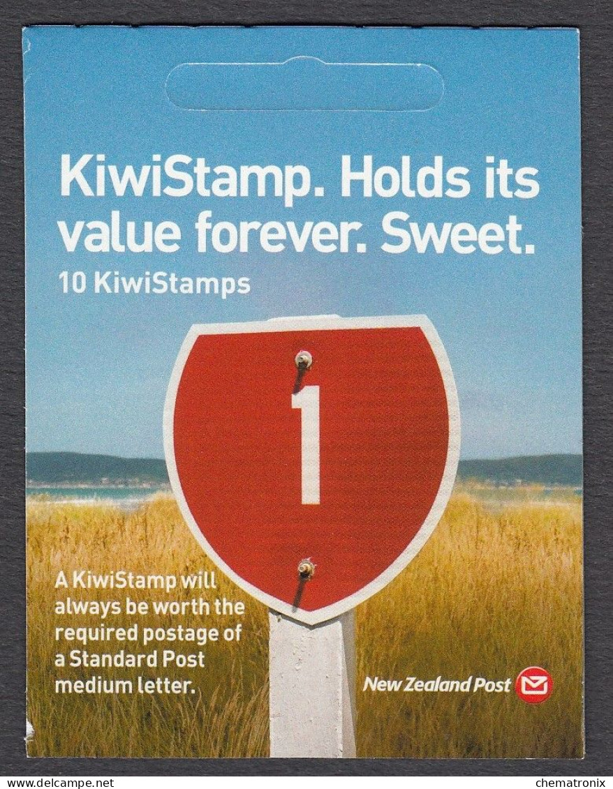 New Zealand 2009 - Kiwi Stamps - Limited Self-Adhesive Booklet - MNH ** - Markenheftchen